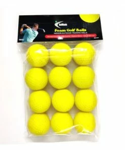 GolfBasic Foam Golf Balls (Pack Of 24 Pcs Balls) Swing Practice & Correction Tools