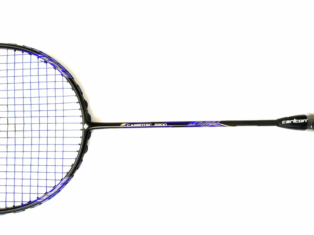 Carlton Badminton Rackets Carlton Carbotec 2200 Strung Badminton Racket (Matt)