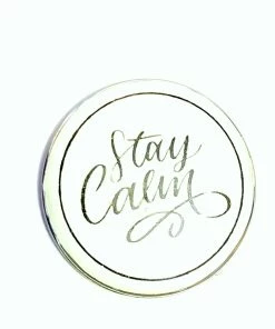 GolfBasic Stay Calm Magnetic Marker & Hat Clip Markers & Hat Clips
