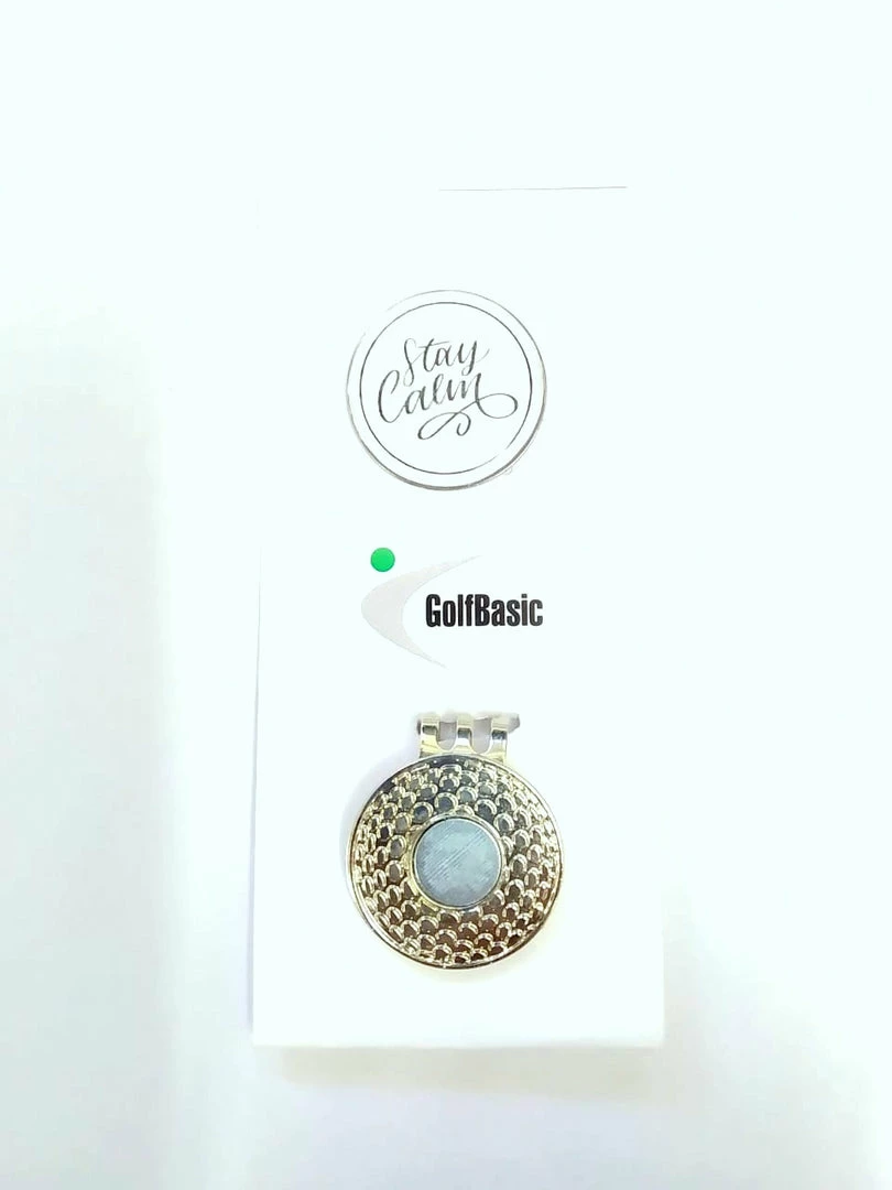 GolfBasic Stay Calm Magnetic Marker & Hat Clip Markers & Hat Clips