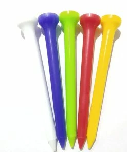 GolfBasic Premium Bowl Shaped Golf Tees (2 Sizes)