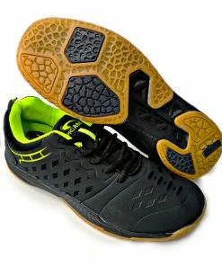 Footwear ProASE Men's Badminton Shoes (Black)