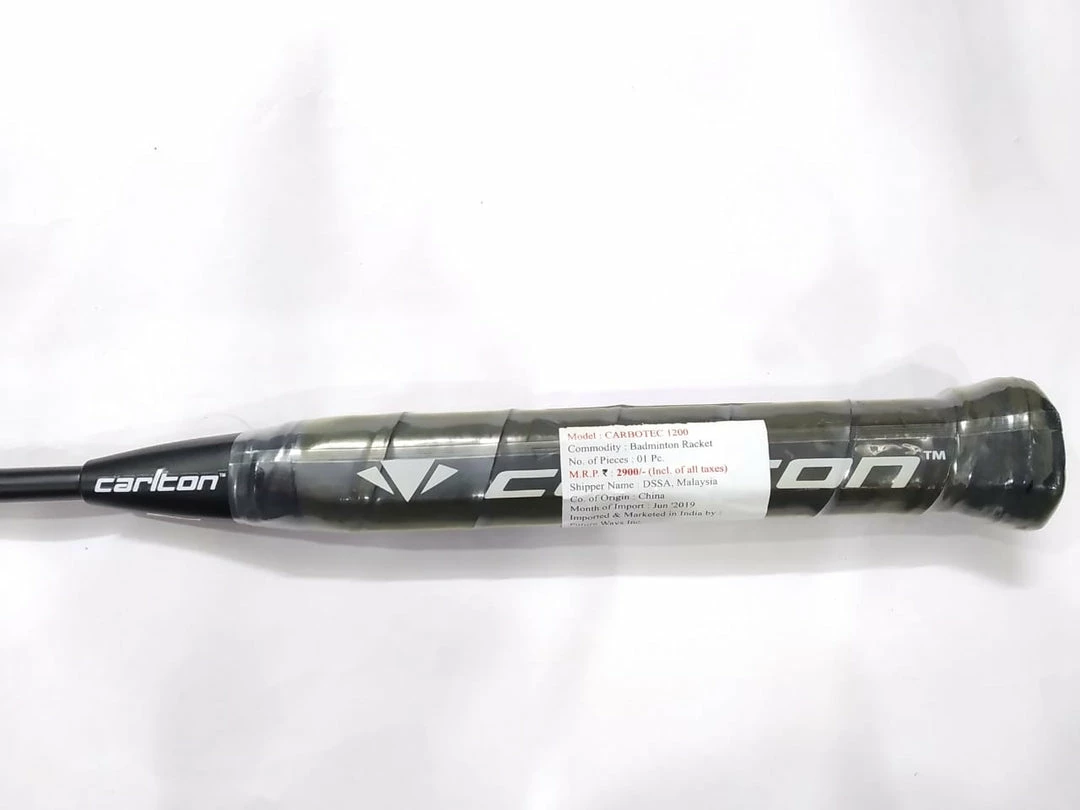 Carlton Carbotec 1200 Strung Badminton Racket. Carlton Badminton Rackets