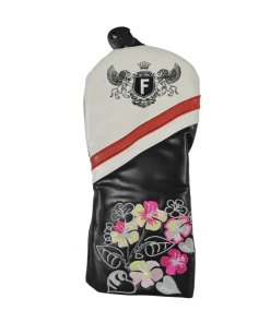 GolfBasic FL Embroidered Wood Head Covers (Set Of 3 Pcs)