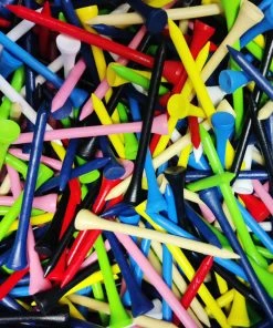 GolfBasic Wooden Tees (3 Sizes)