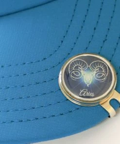 GolfBasic Zodiac Sign Magnetic Cap Clip & Ball Marker