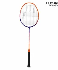 Head Badminton Rackets Head Ignition 50 Strung Badminton Racket (Fl.Orange/Purple)