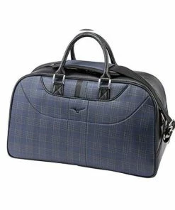 Mizuno Nexlite Check Boston Bag (Blue Check) Golf Bag