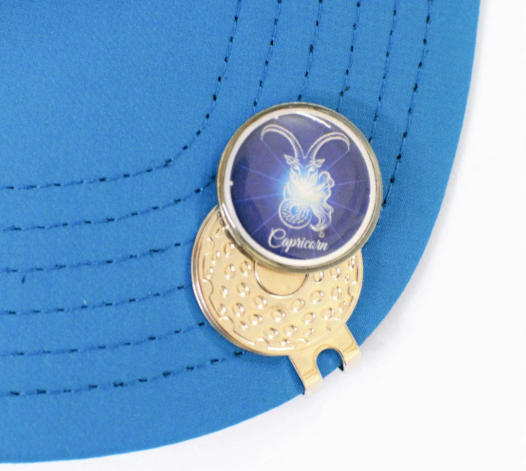 GolfBasic Zodiac Sign Magnetic Cap Clip & Ball Marker