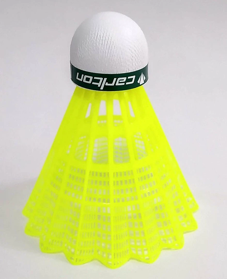 Carlton FC1 Nylon Shuttlecock (Green Cap)