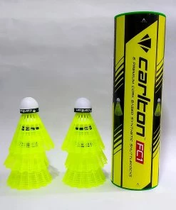 Carlton FC1 Nylon Shuttlecock (Green Cap)