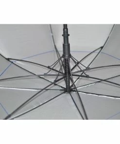 GolfBasic EP Coated Double Canopy Golf Umbrella (Blue)