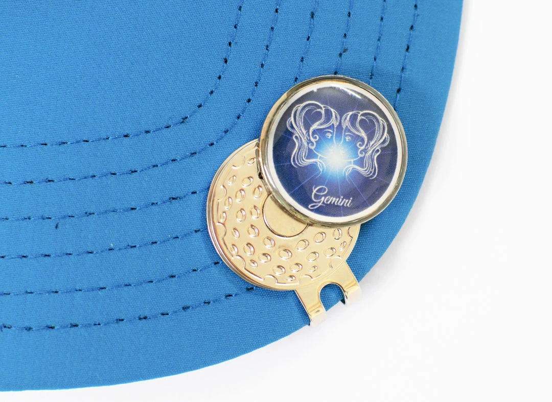 GolfBasic Zodiac Sign Magnetic Cap Clip & Ball Marker