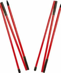 GolfBasic Foldable Alignment Sticks (Pair) Practice Accessories