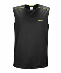Head HMS-503 Sando T-Shirt (Black)