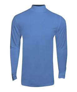 Greg Norman Mock Neck Long Sleeve T-Shirt (US Size)