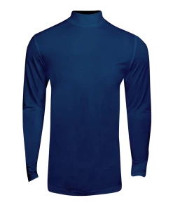 Greg Norman Mock Neck Long Sleeve T-Shirt (US Size)