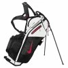 Nike Air Hybrid Golf Stand Bag - White/Black/Red Golf Bag