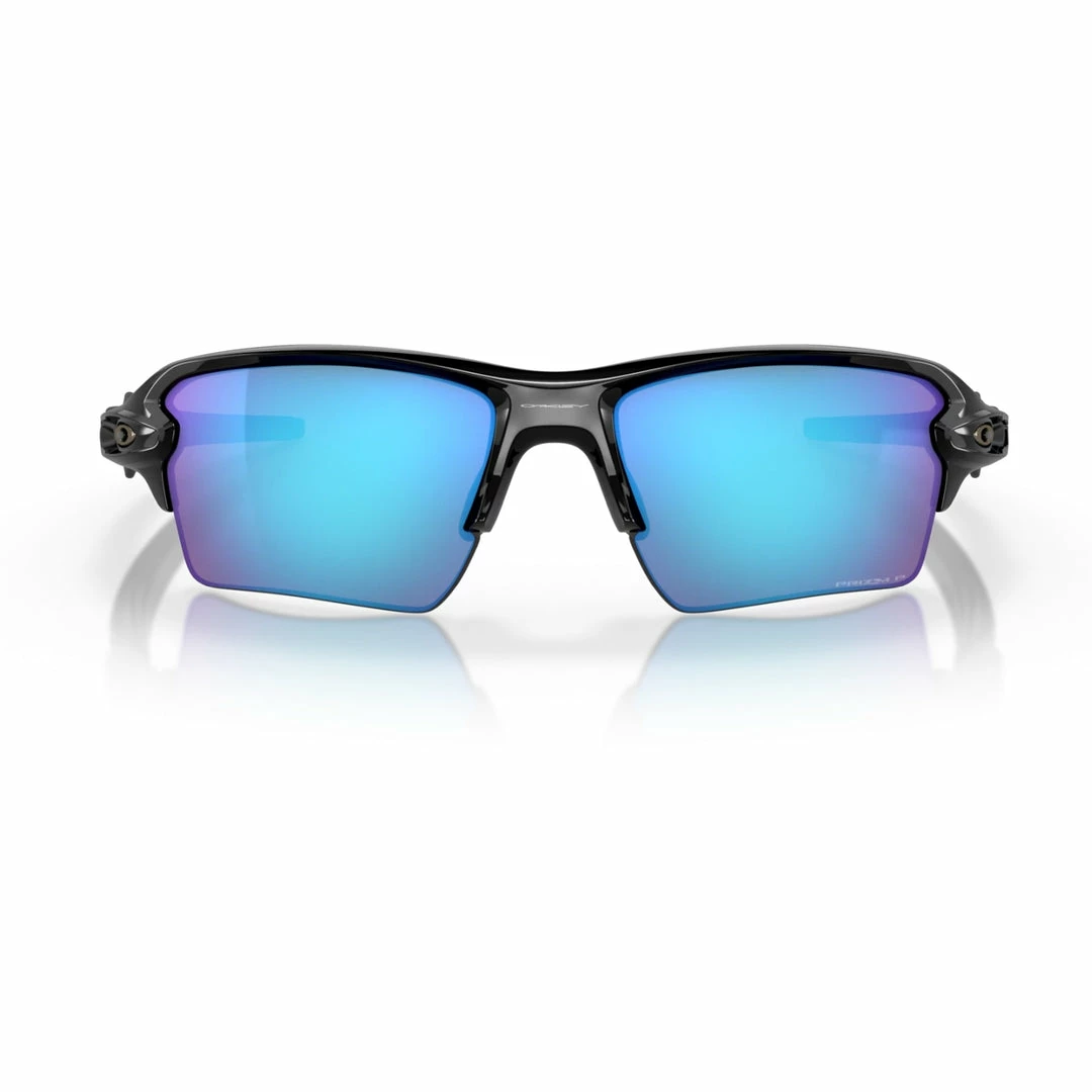 Oakley 0OO9188 Flak 2.0 XL Polished Black Prizm Sapphr Irid Polar Sunglasses- Only Prepaid Order