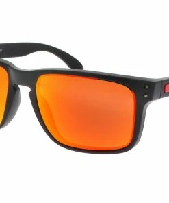 Eyewear Oakley 0OO9102 Holbrook Matte Black Camo Prizm Ruby Sunglasses - Only Prepaid Order