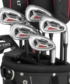 PowerBilt EX750 Steel/Graphite Mens Left Hand Package Golf Set