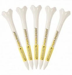 Pride Performance Plastic Golf Tees - 10 Pcs Pack