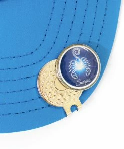 GolfBasic Zodiac Sign Magnetic Cap Clip & Ball Marker