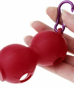 GolfBasic Ball Holder (Silicone) Pack Of 2 Pcs Ball Pouches & Holders