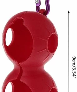 GolfBasic Ball Holder (Silicone) Pack Of 2 Pcs Ball Pouches & Holders