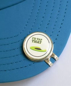 GolfBasic Tap That Ball Marker & Cap Clip