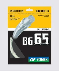 Yonex BG 65 Badminton String (Assorted)