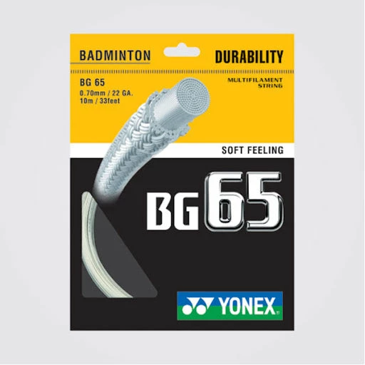 Yonex BG 65 Badminton String (Assorted)