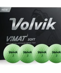 Volvik Vimat Soft Matte Coloured Golf Balls
