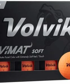 Volvik Vimat Soft Matte Coloured Golf Balls