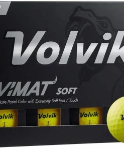 Volvik Vimat Soft Matte Coloured Golf Balls