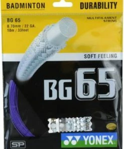 Yonex BG 65 Badminton String (Assorted)